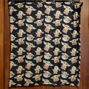 NEW BABY YODA MINKY BLANKET